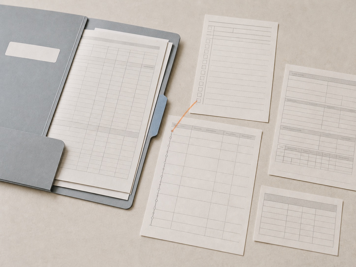Healthcare chart and prior authorization materials